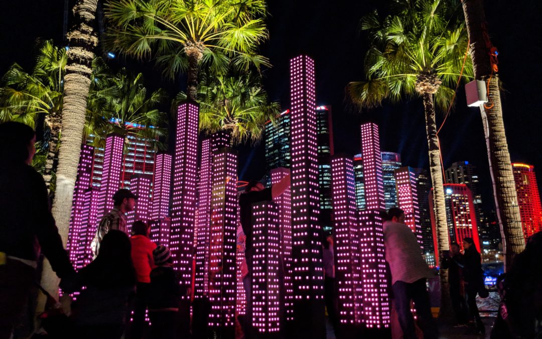 What is a City but the People – Vivid Lighting Festival 2019