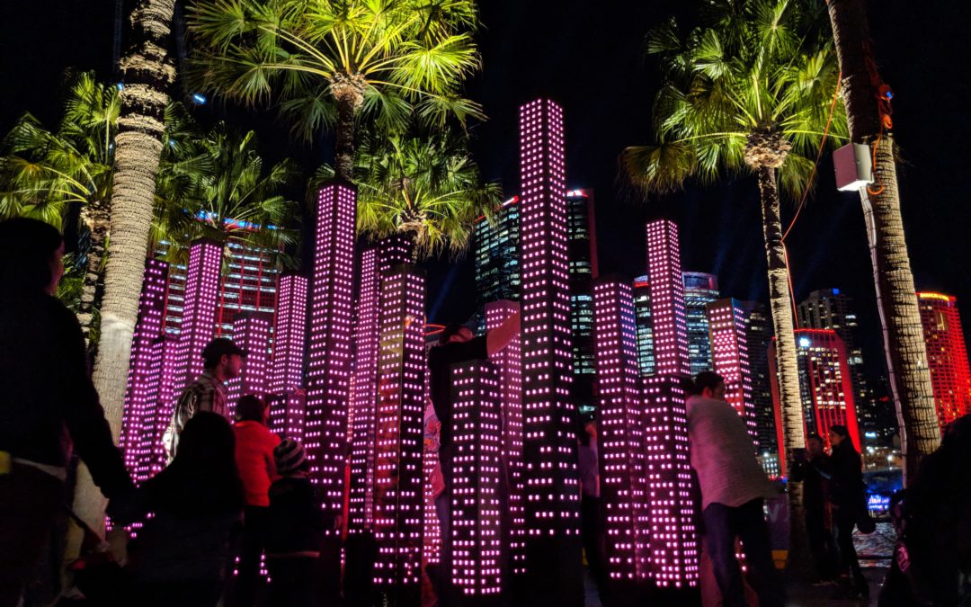 What is a City but the People – Vivid Lighting Festival 2019